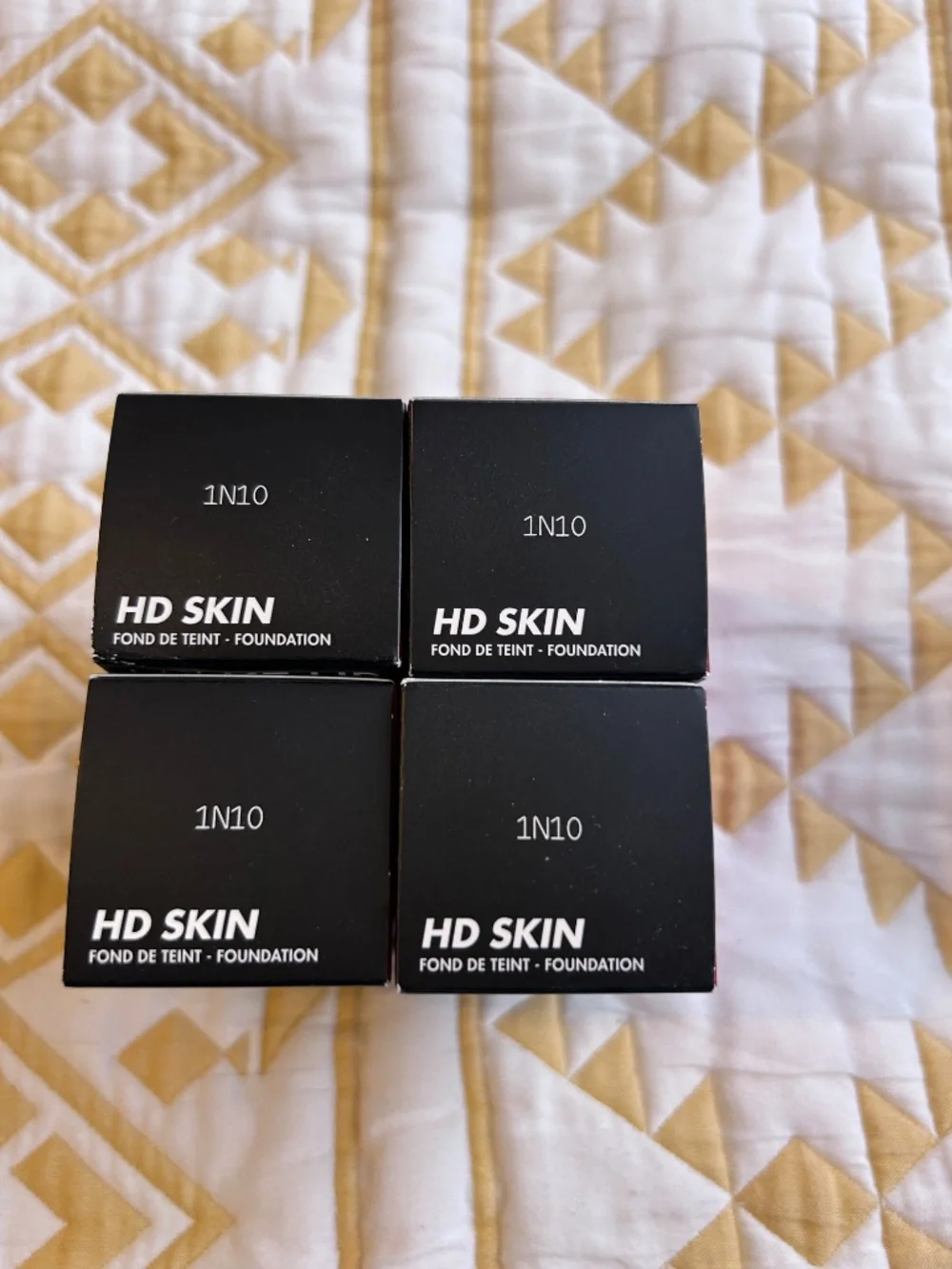 Make Up For Ever HD Foundation in 1N10 - Warm Ivory Shade